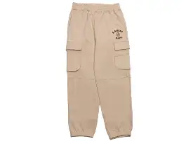 A Bathing Ape A Rising Bape Military Sweatpants in Ivory xld