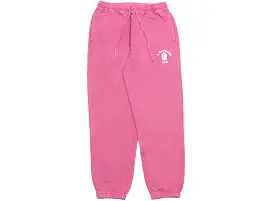 A Bathing Ape College One Point Overdye Pants in Pink