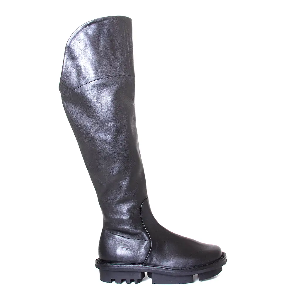 Add Women's Leather Knee-High Boot