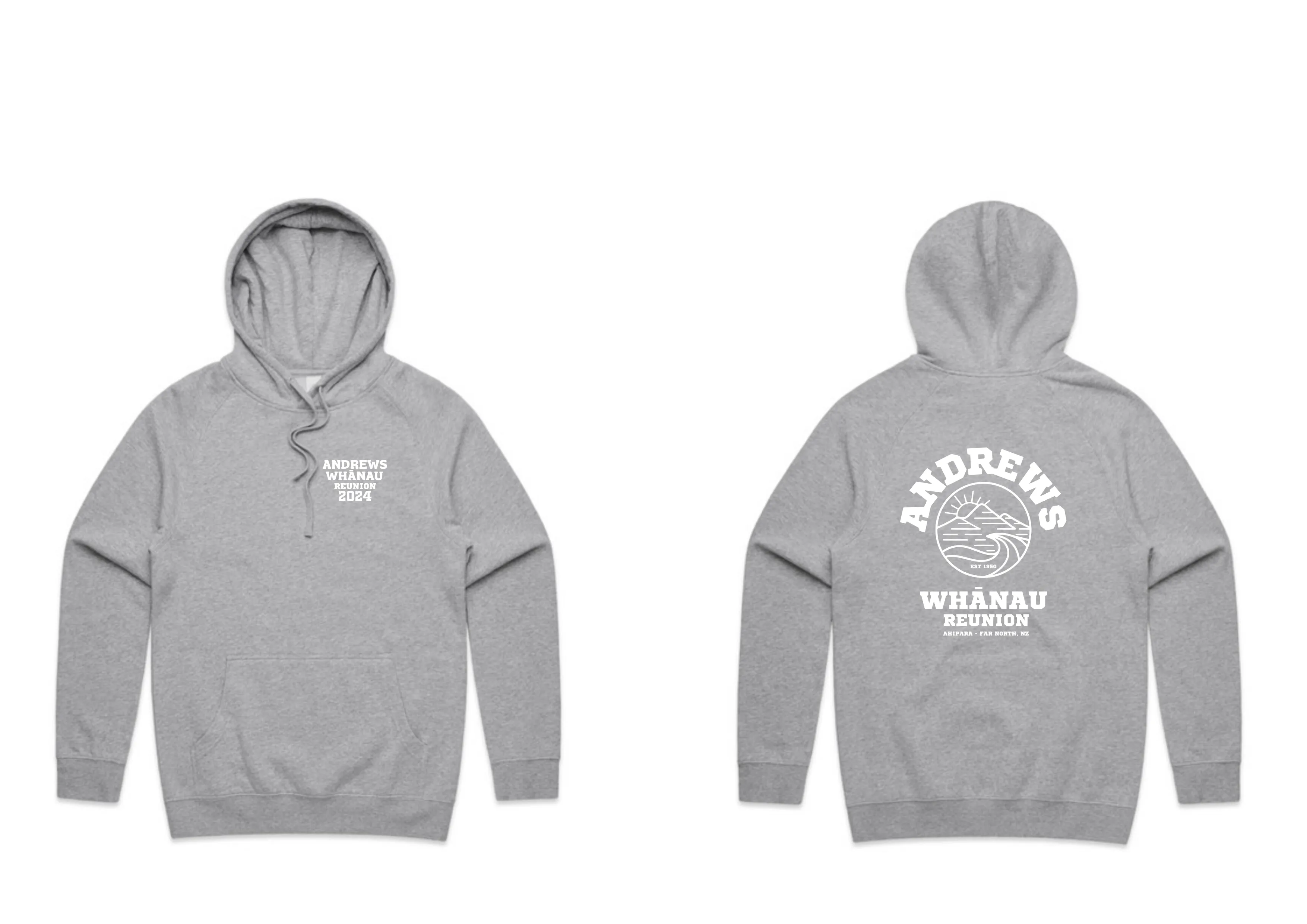 Andrews Whanau Reunion - Adult Hoodies