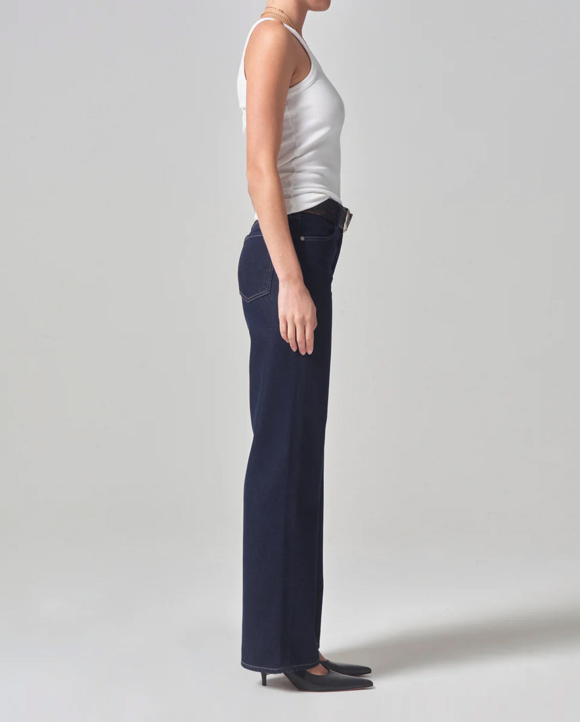 ANNINA HIGH RISE WIDE LEG / HUDSON