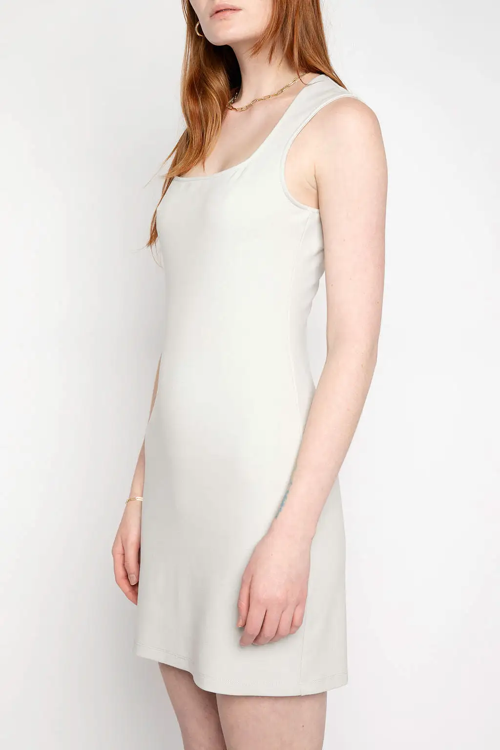 Ariella Sleeveless Dress in Blizzard