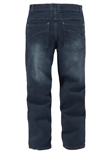 Arizona Kids Stretch Straight Leg Jeans | Grattan