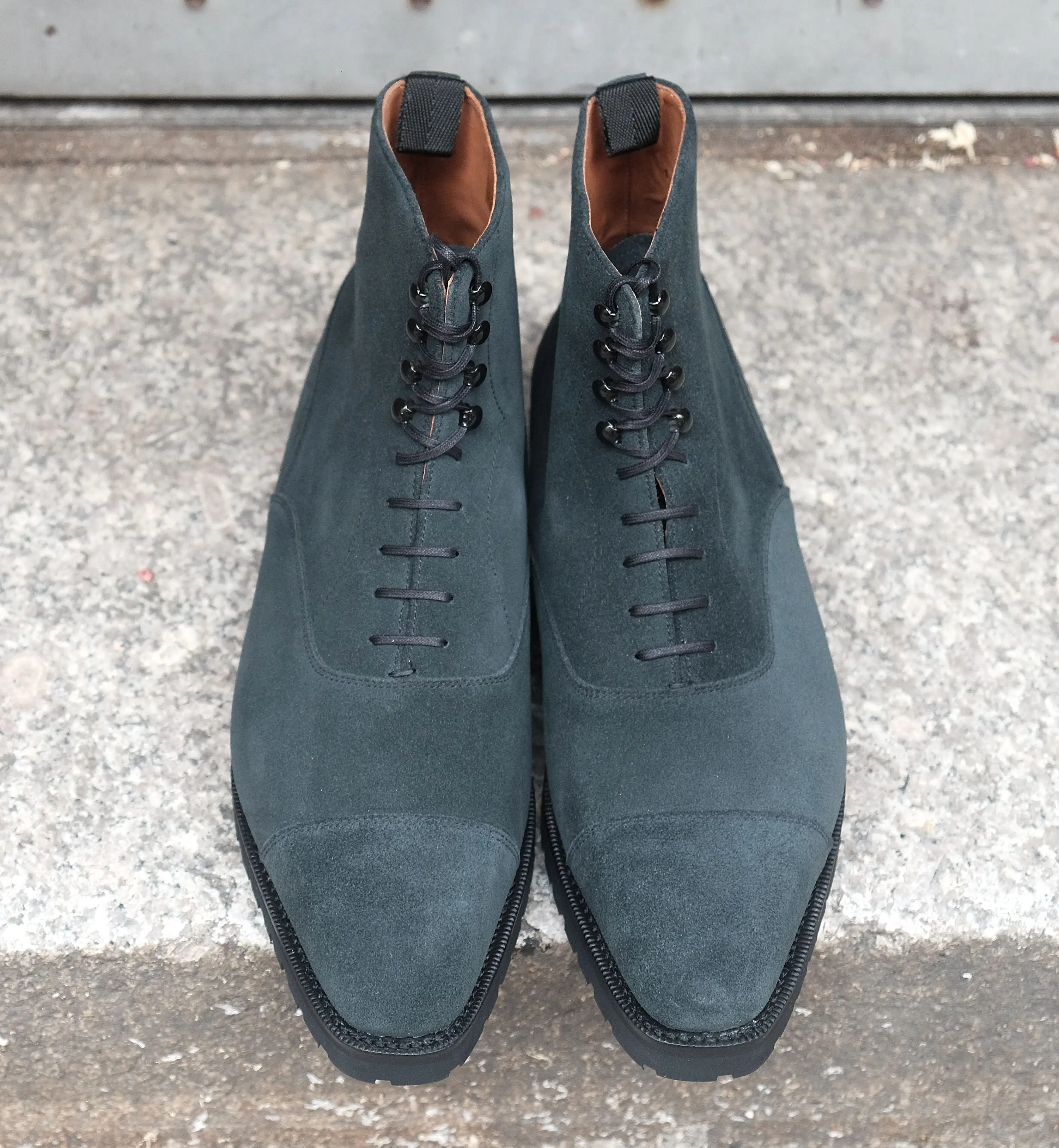 Ashworth - MTO - Charcoal Suede - MGF Last - Double Commando Sole