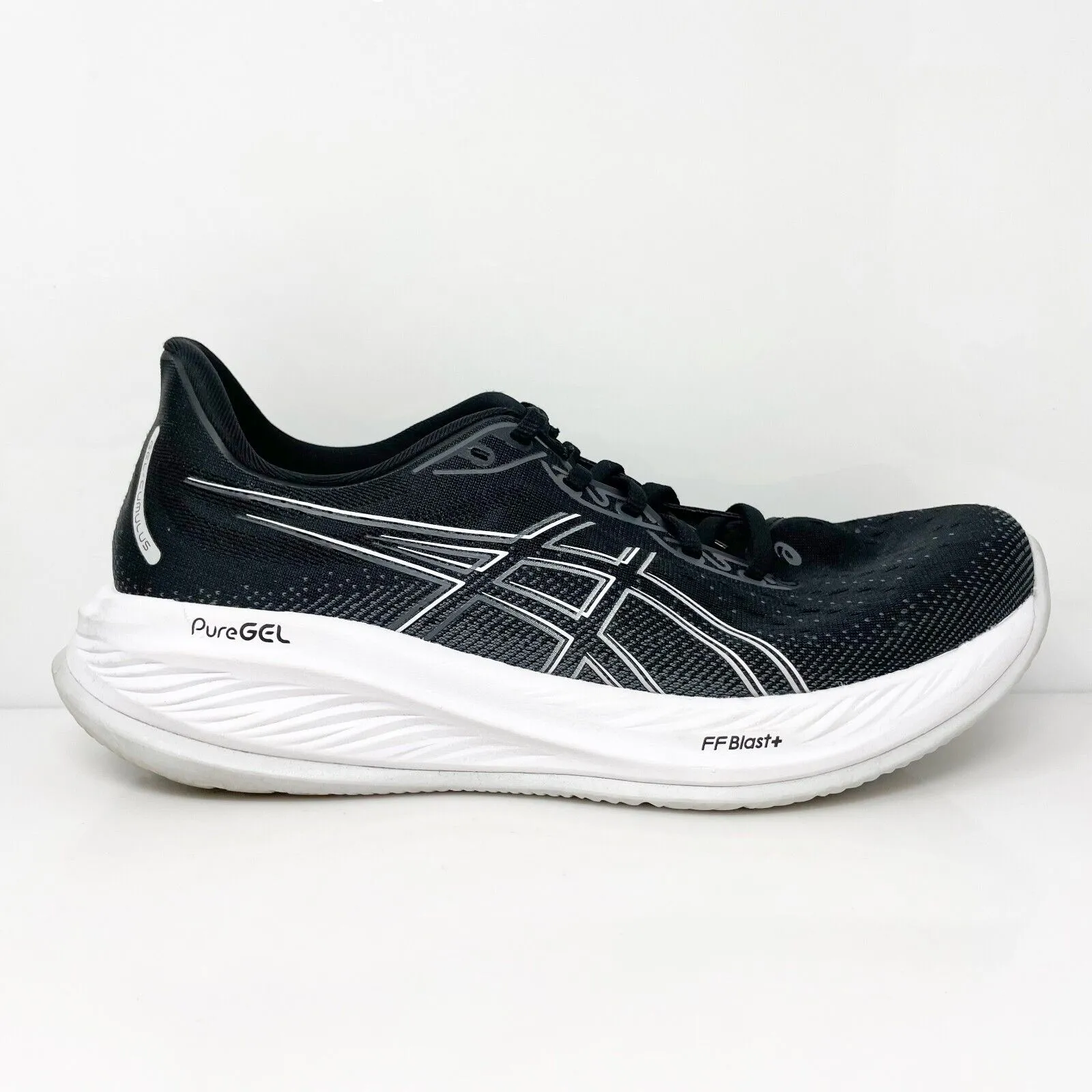 Asics Mens Gel Cumulus 26 1011B792 Black Running Shoes Sneakers Size 9.5