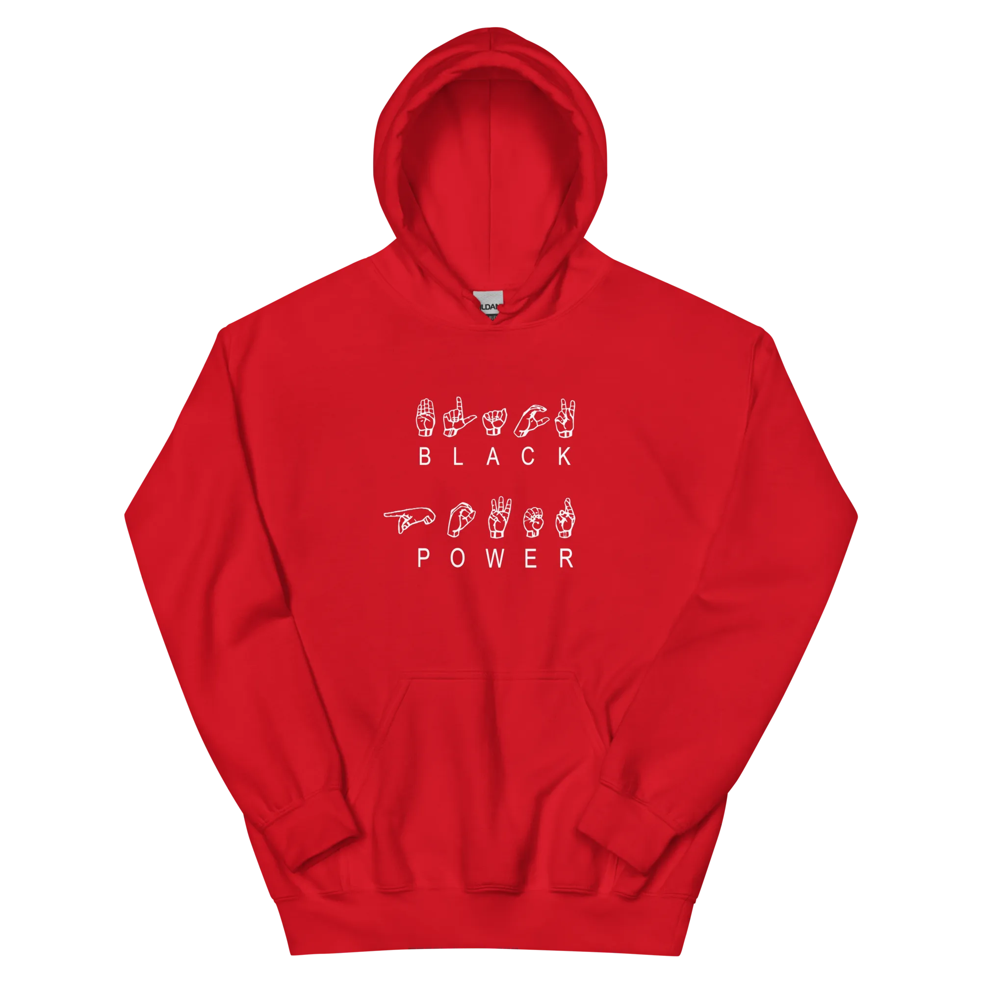 ASL Black Power Hoodie