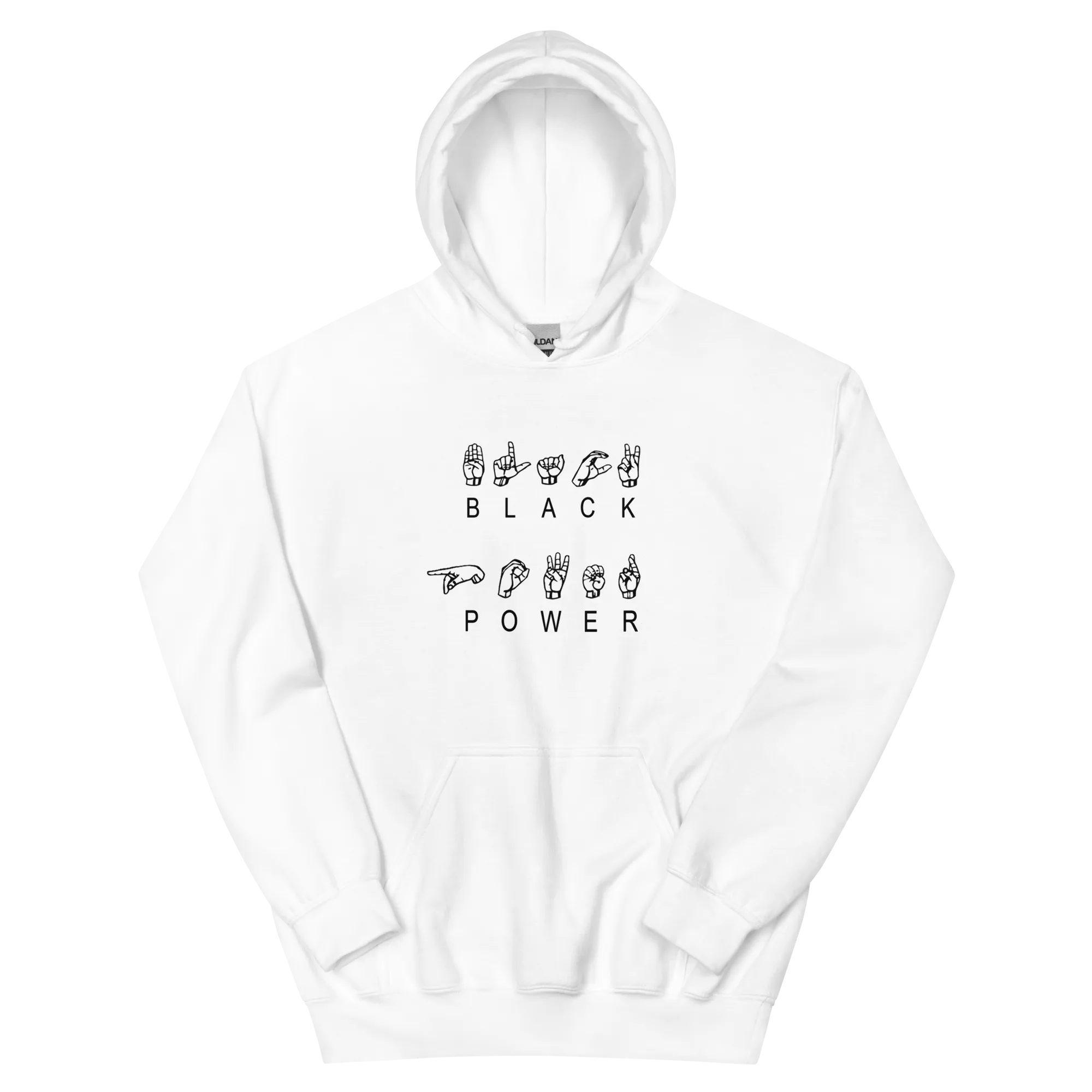 ASL Black Power Hoodie