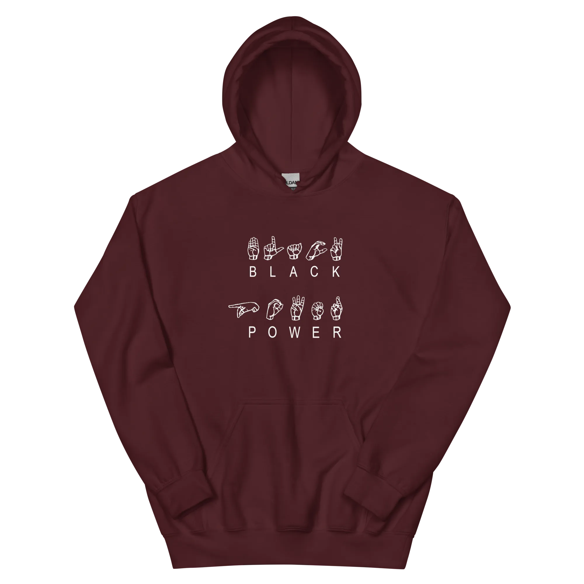 ASL Black Power Hoodie