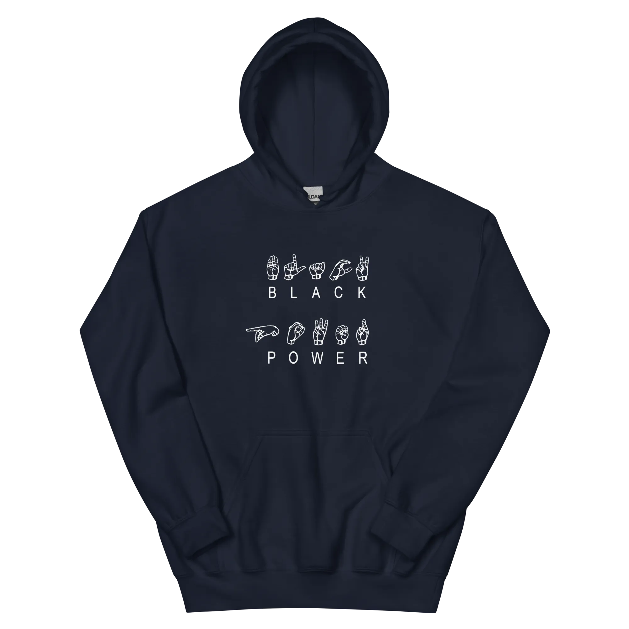 ASL Black Power Hoodie