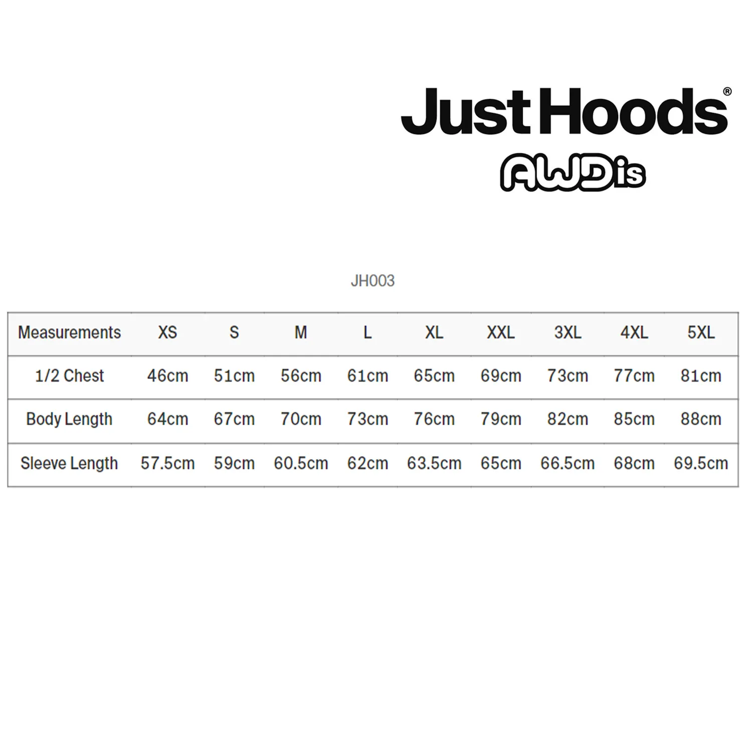 AWDis Varsity Hoodie JH003