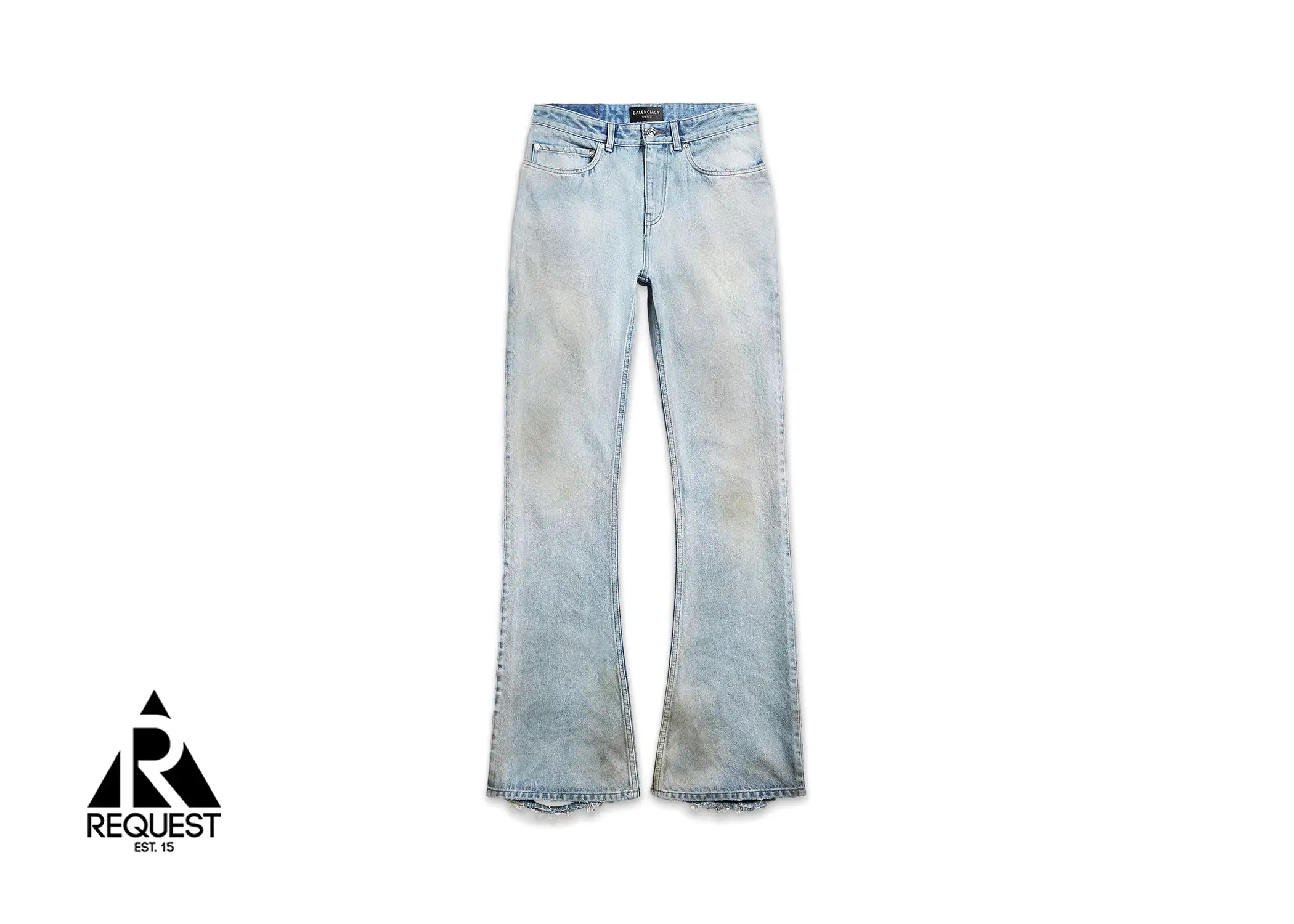 Balenciaga Bootcut Pants Blue