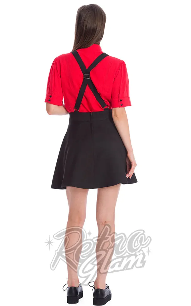 Banned Absence Of Light Suspender Skirt