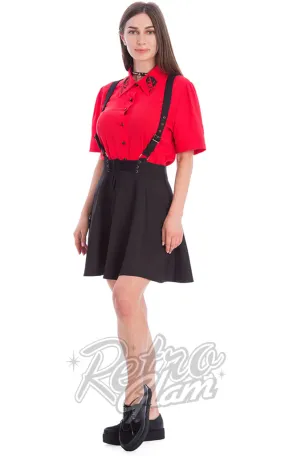 Banned Absence Of Light Suspender Skirt