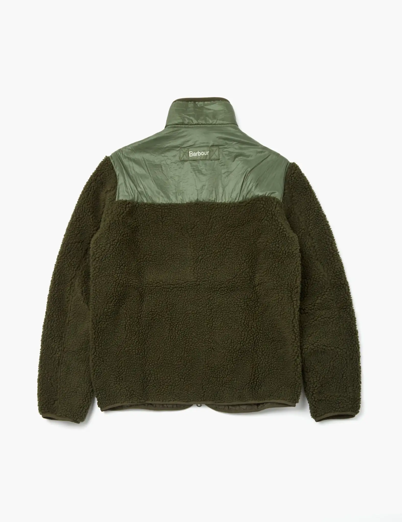 Barbour Axis Fleece Jacket - Olive Green