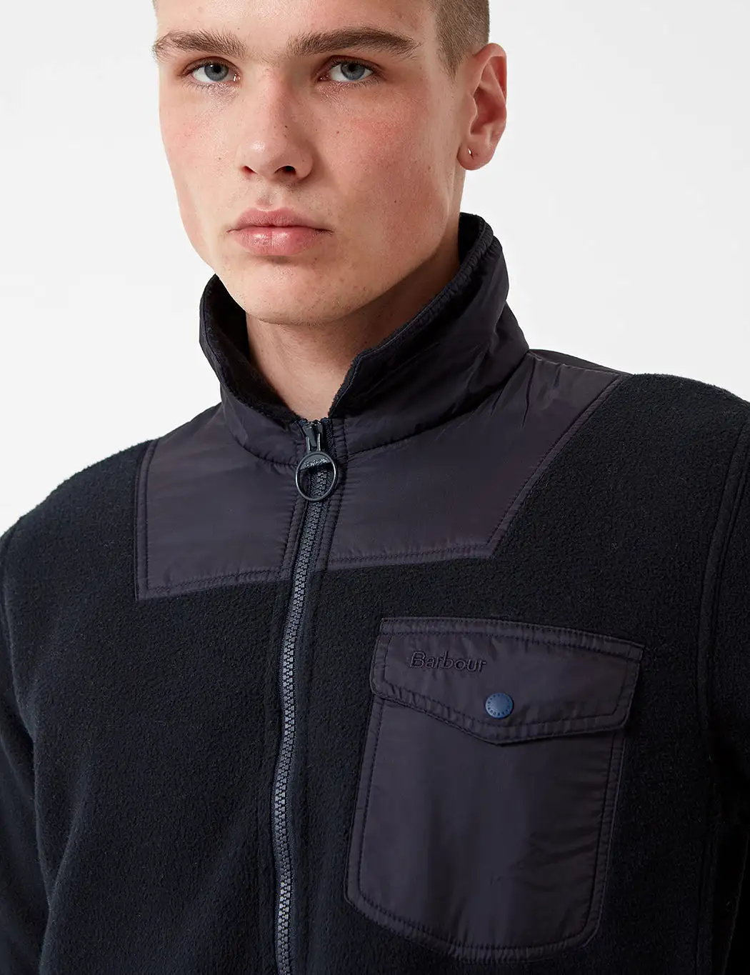 Barbour Fairmond Fleece Jacket - Navy