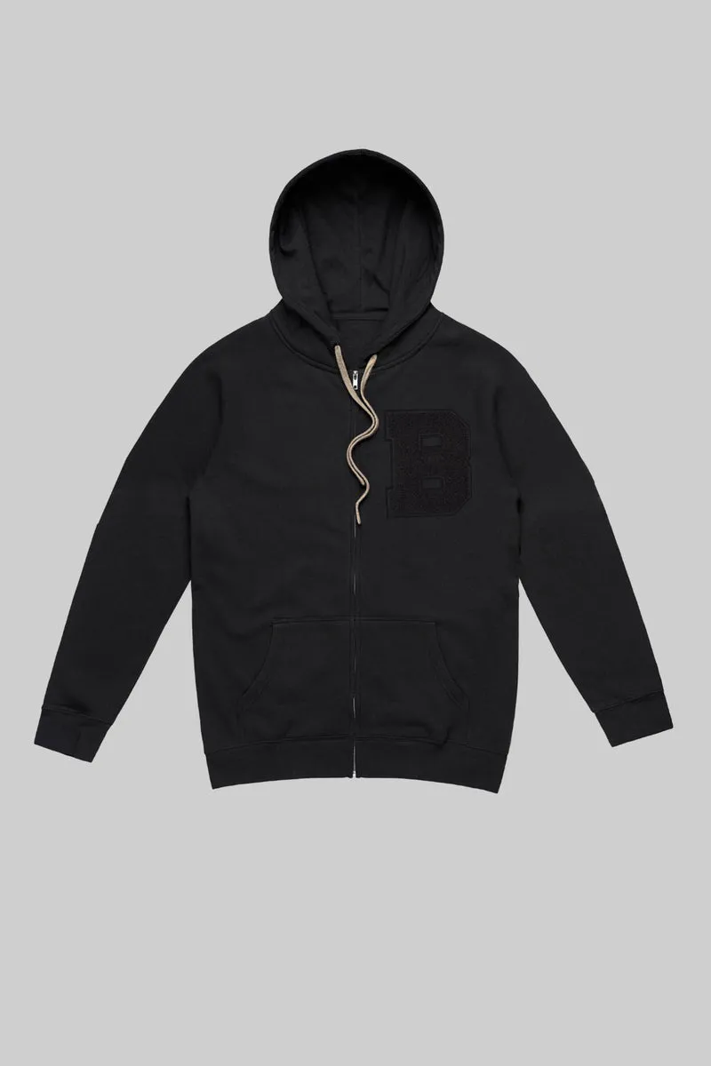 BKc Zip Up Hoodie (Black)