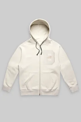 BKc Zip Up Hoodie (White)