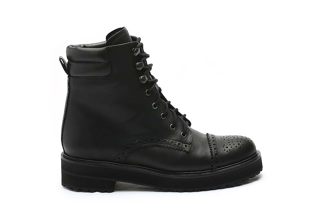 Boot Flor de Lis Black