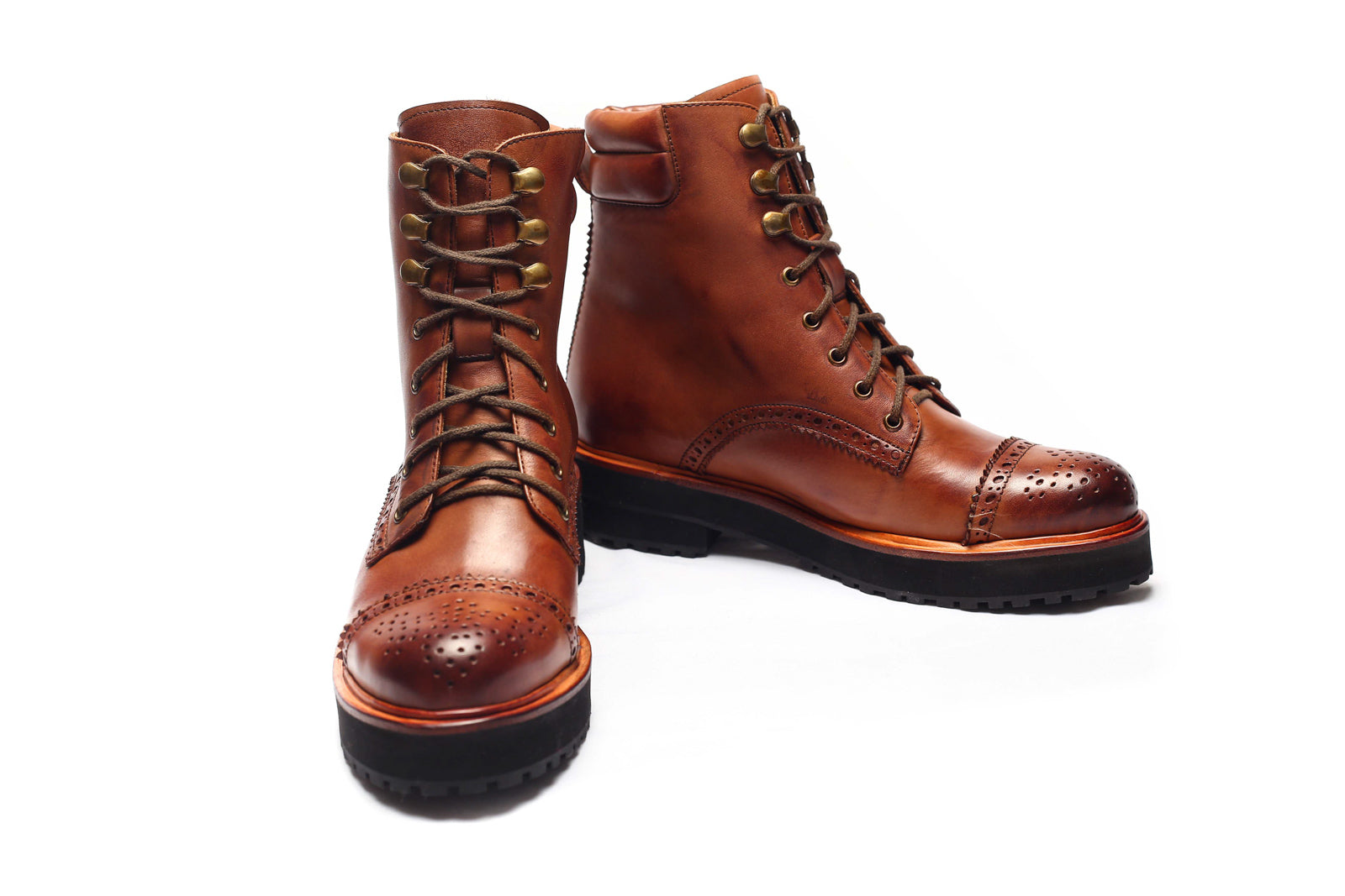 Boot Flor de Lis Brown