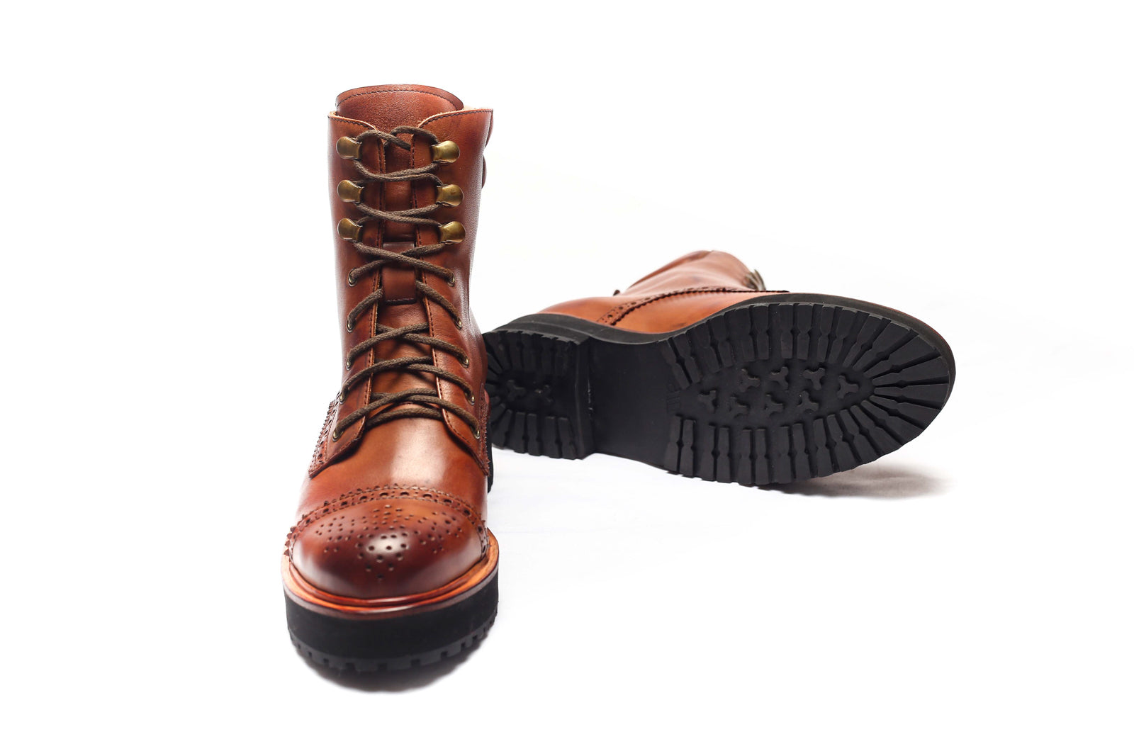 Boot Flor de Lis Brown