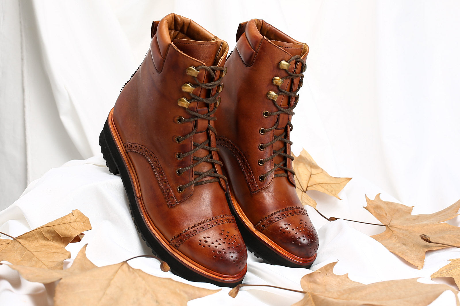 Boot Flor de Lis Brown