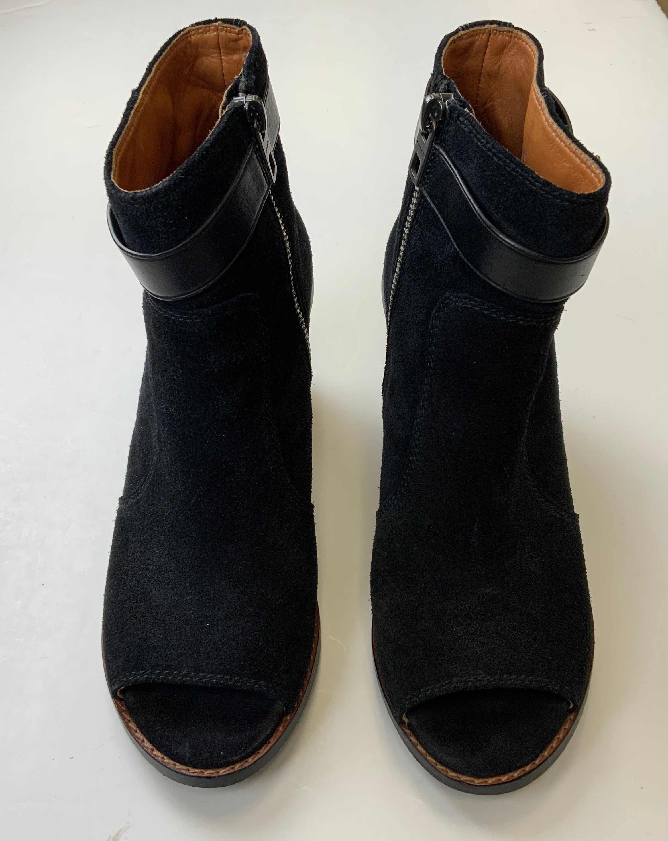 Boots Ankle Heels By Coach  Size: 6.5