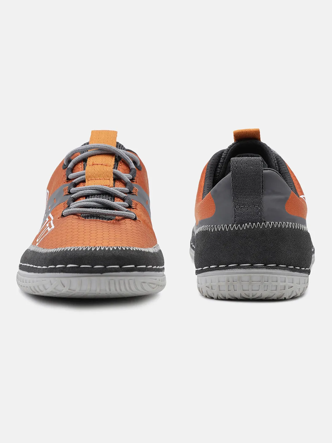 bugatti Orange & Dark Grey Sneakers