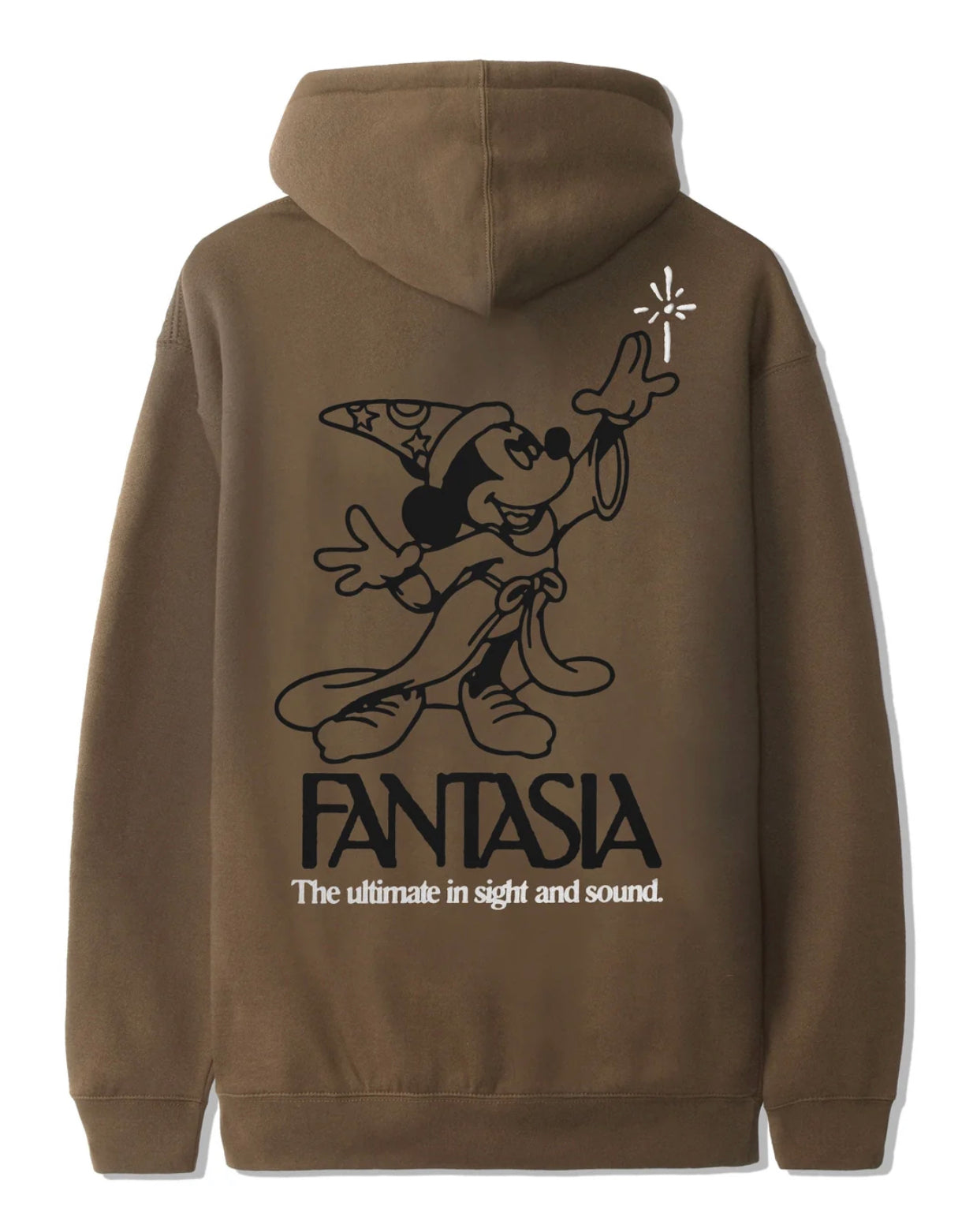 Butter Goods x Disney Sight and Sound Hoodie / Brown