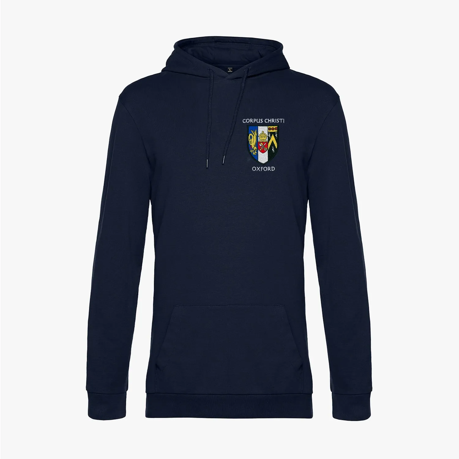 Corpus Christi College Men's Organic Embroidered Hoodie