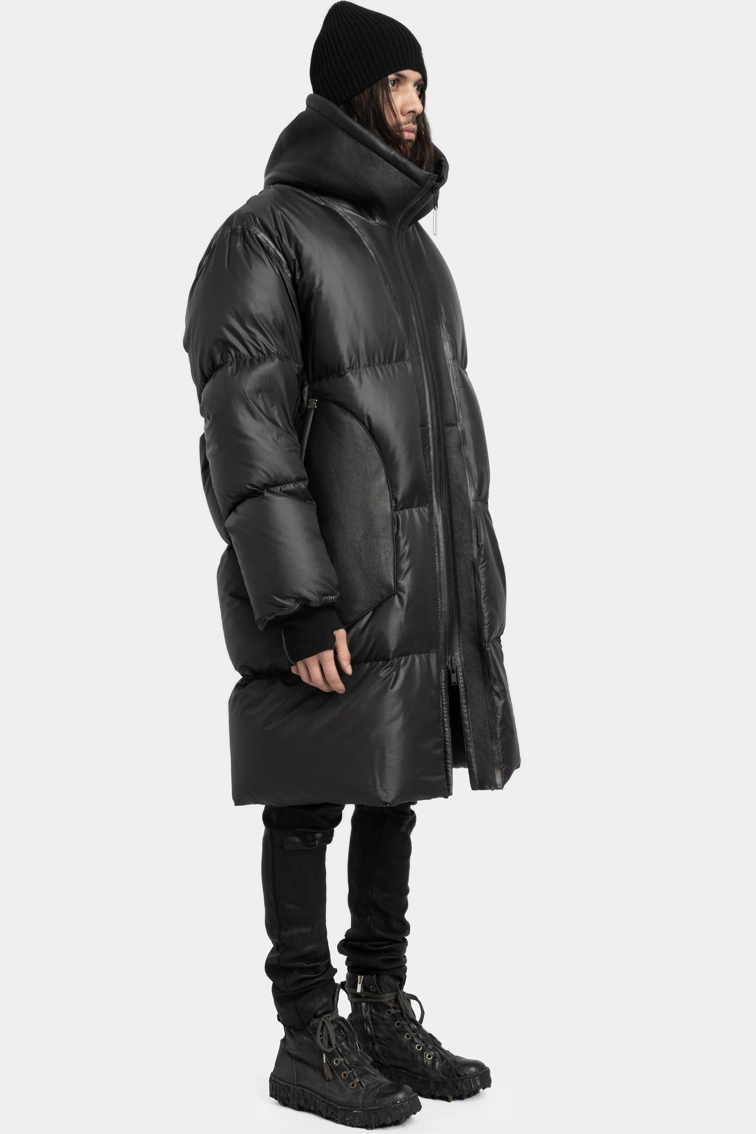 Down puffer parka