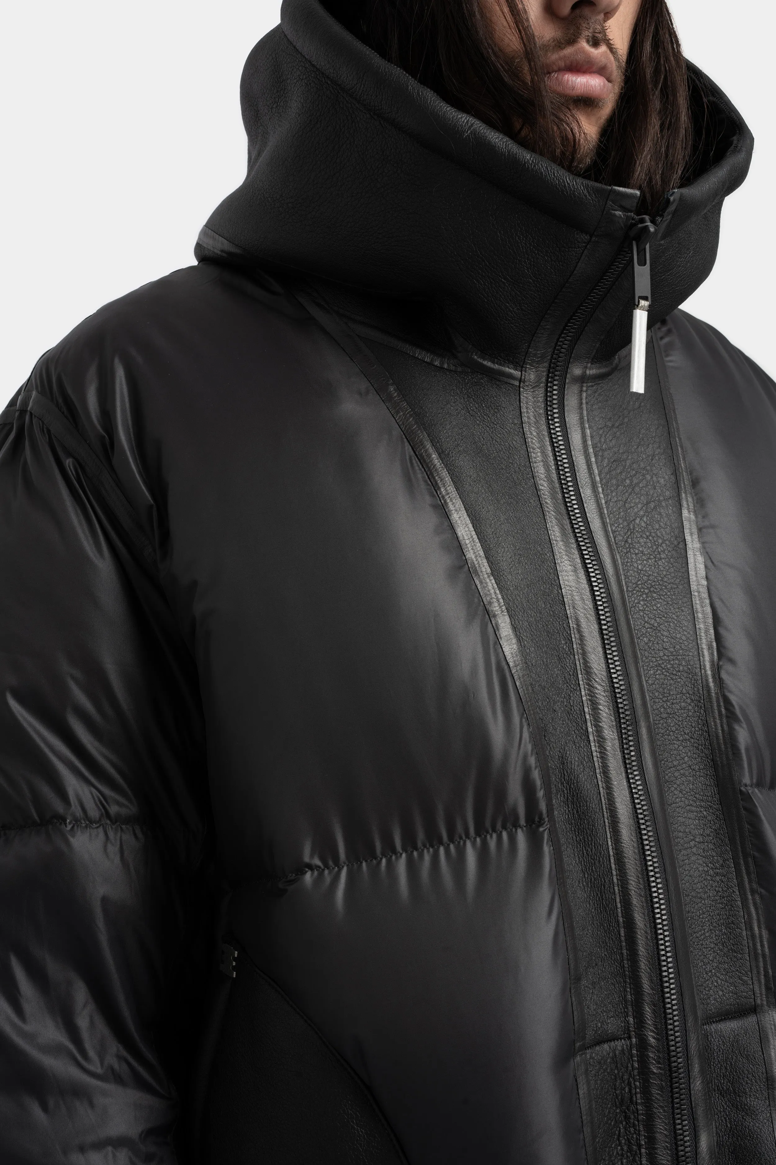 Down puffer parka