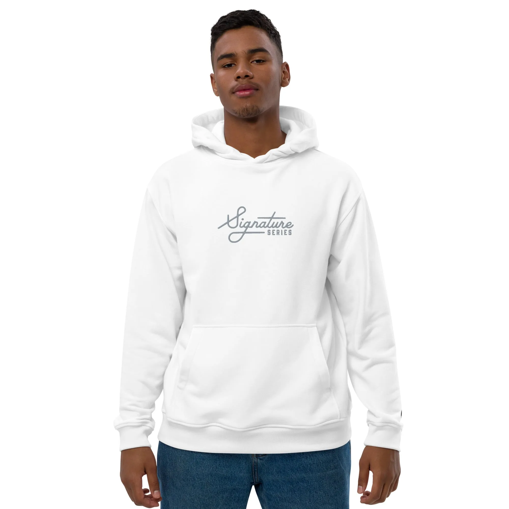 Ecoluxe Heavyweight Hoodie –Signature Series Embroidered