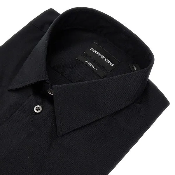 Emporio Armani Black Dress Shirt