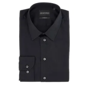 Emporio Armani Black Dress Shirt