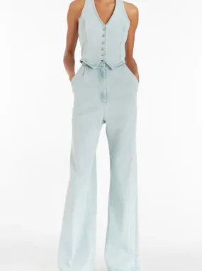 ETHAN DENIM JUMPSUIT