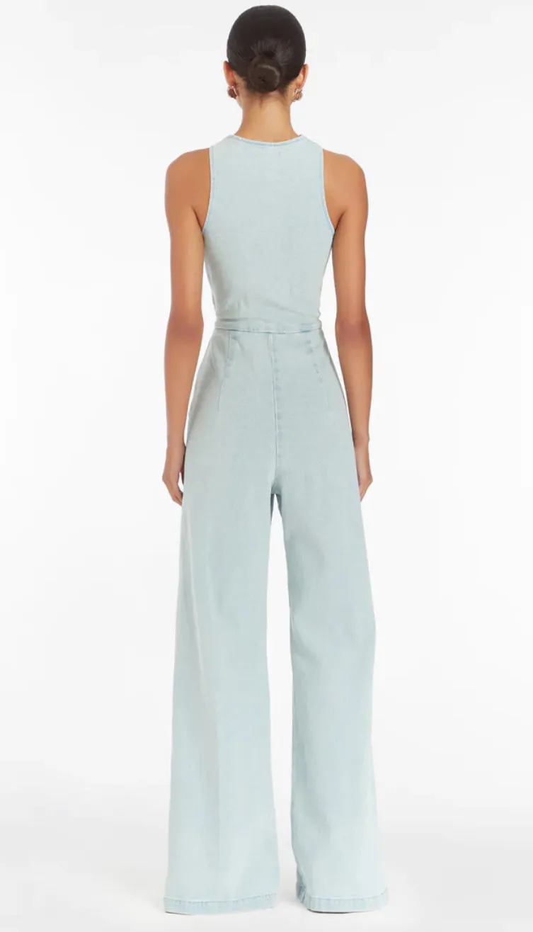 ETHAN DENIM JUMPSUIT