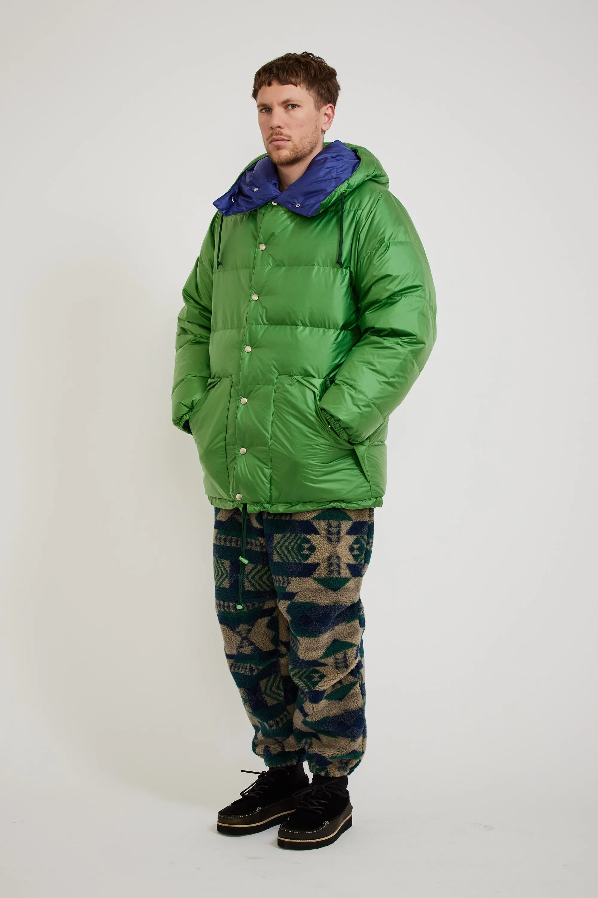 Expedition Down Parka II Kale/Eggplant