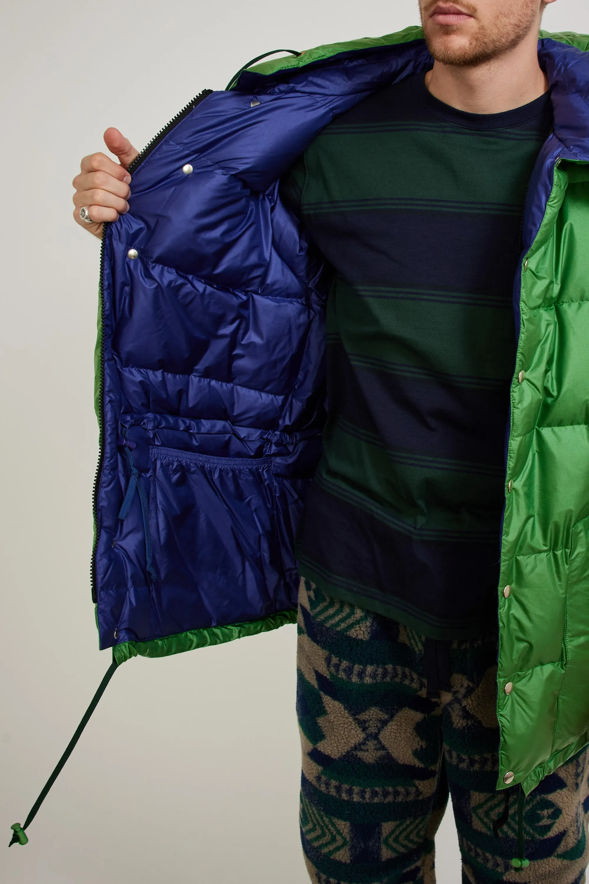 Expedition Down Parka II Kale/Eggplant