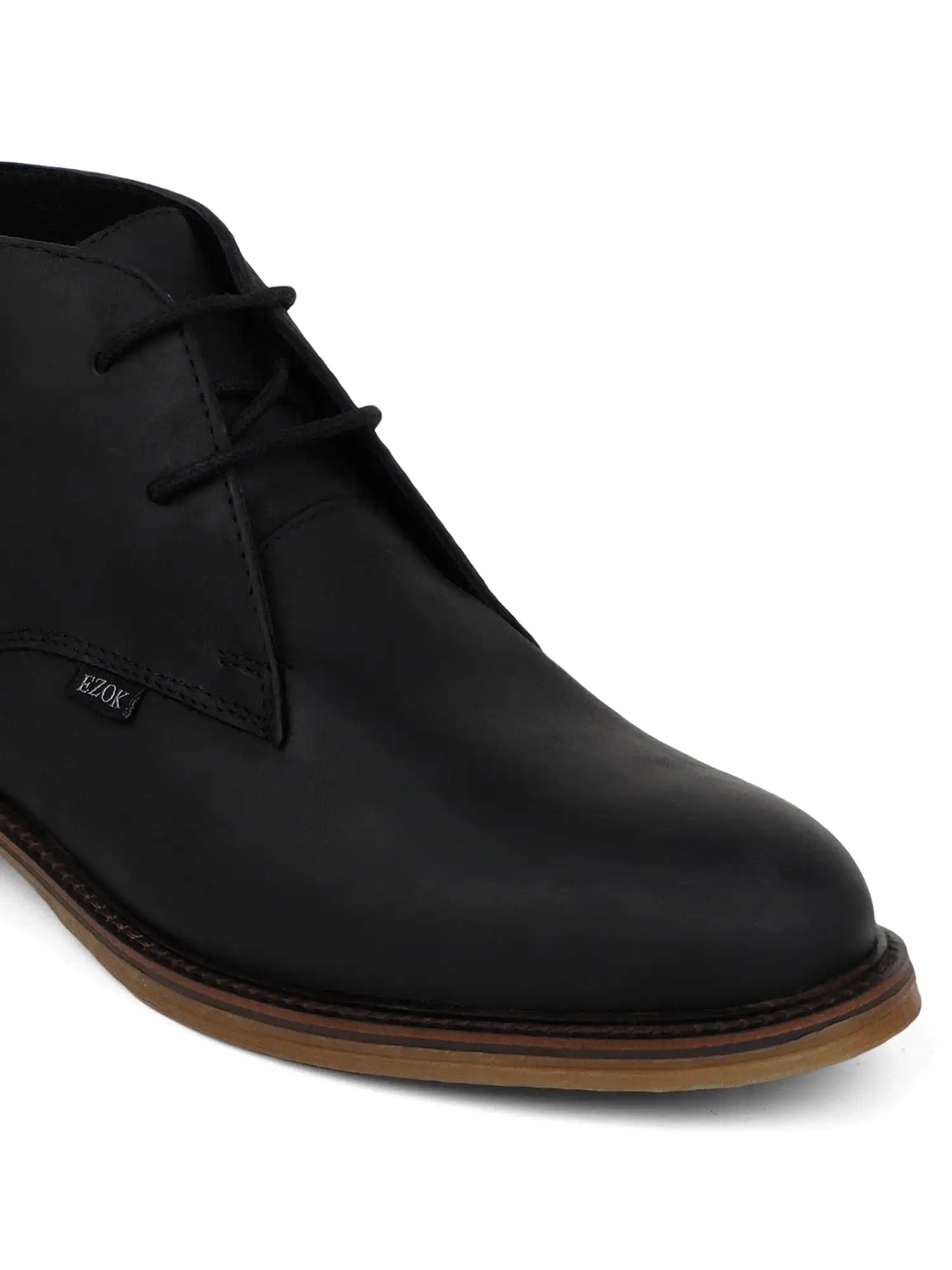 Ezok Black Stan Casual Boots Shoes 2702