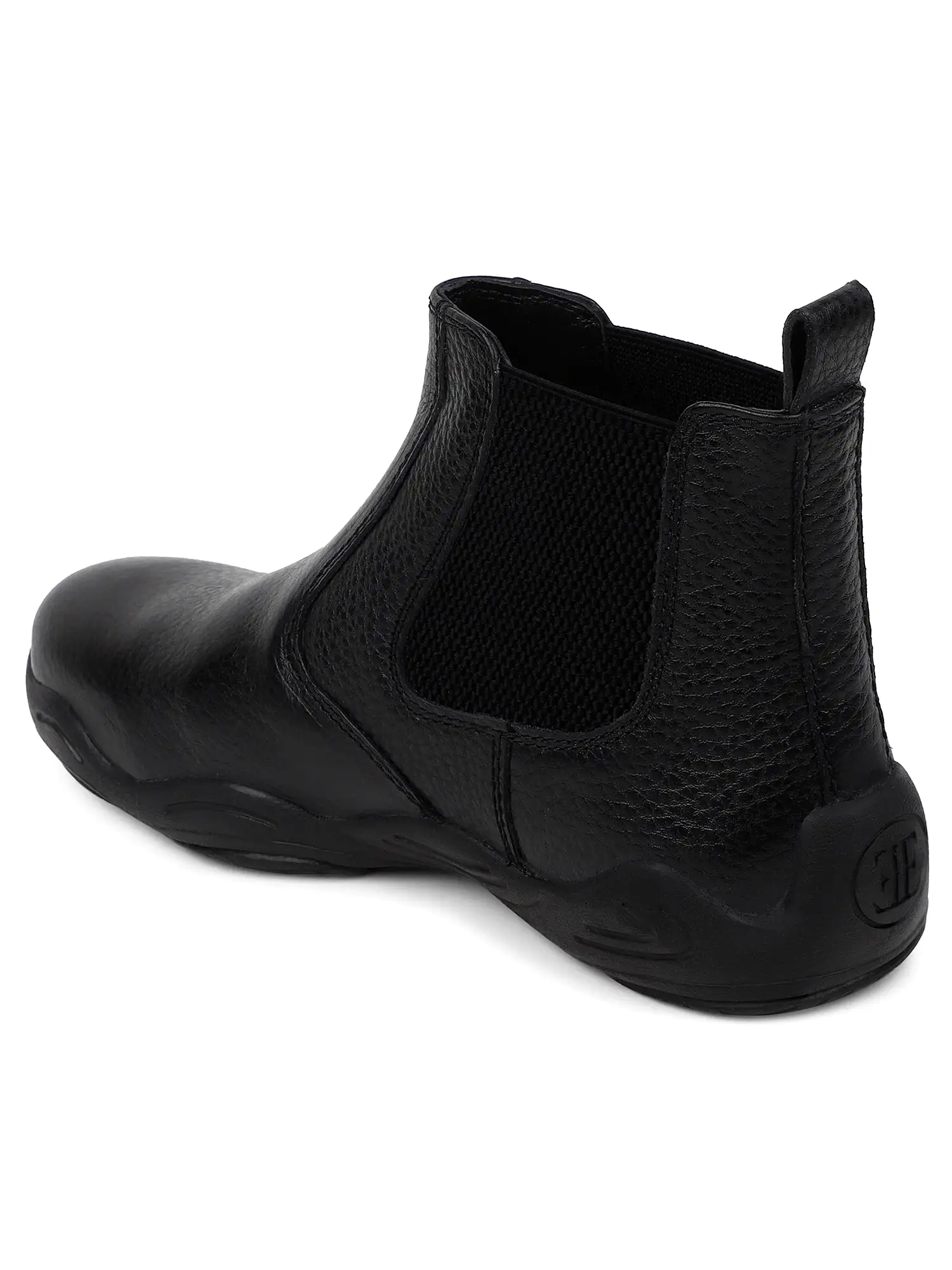 Ezok Strech black chelsea casual booots shoes