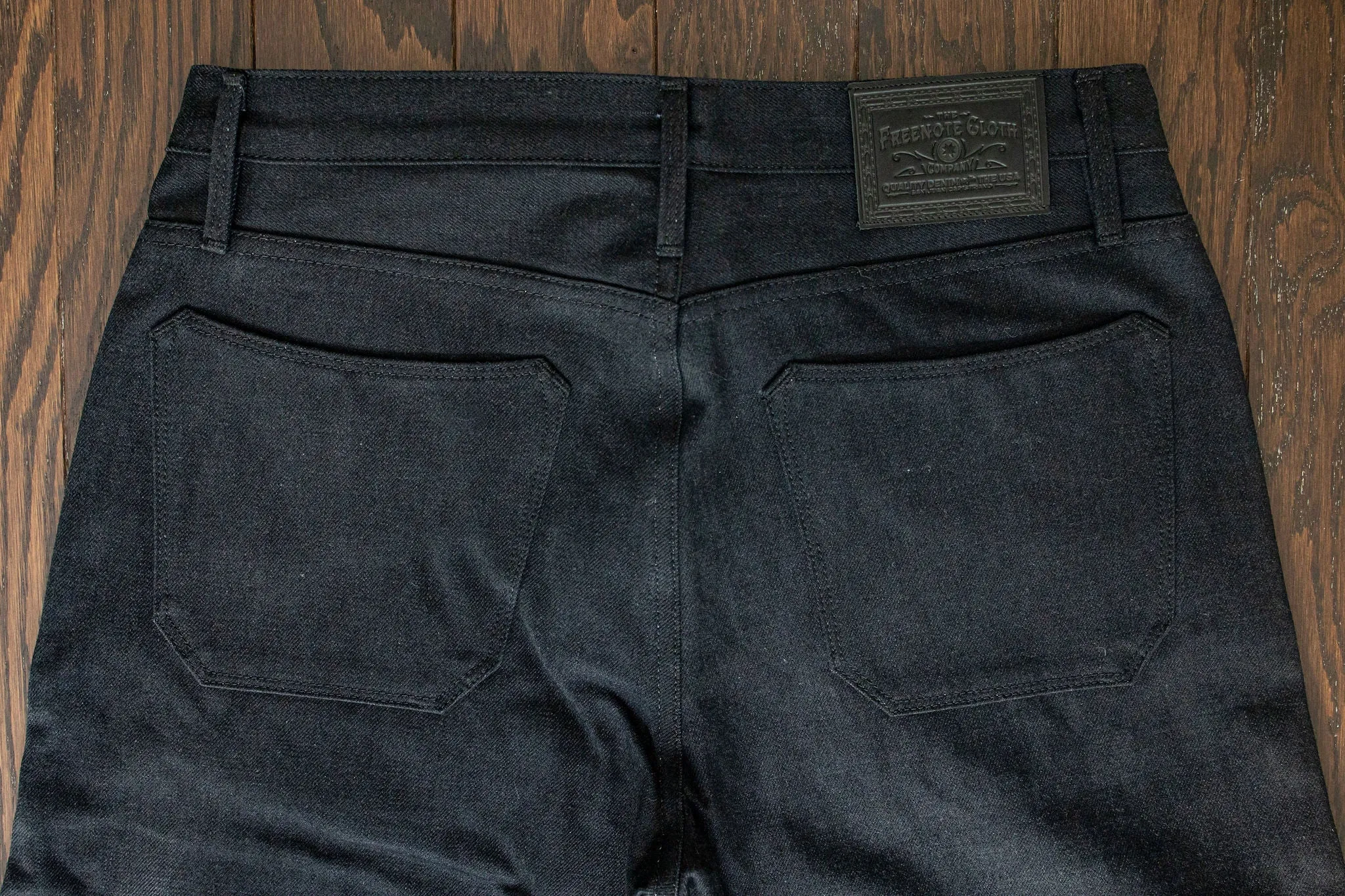 Freenote Cloth Portola Taper - 14.25oz. Black Grey Denim