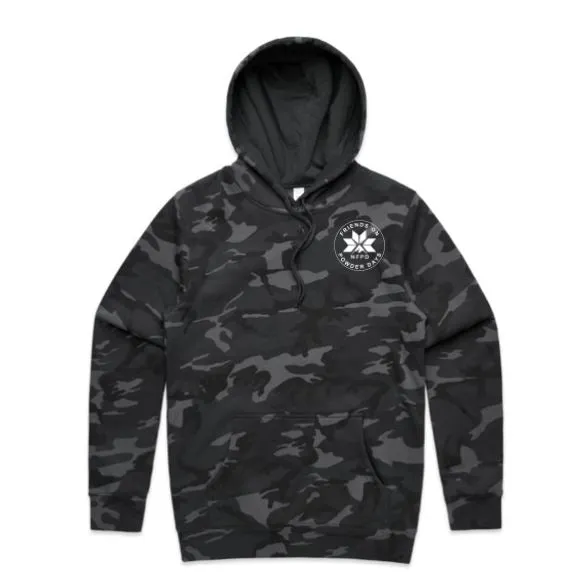 Friends On Powder Days Camo Ski/Snowboard Hoodie - Unisex