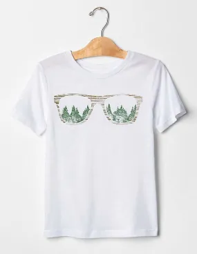 GAP Boys White Graphic Tee