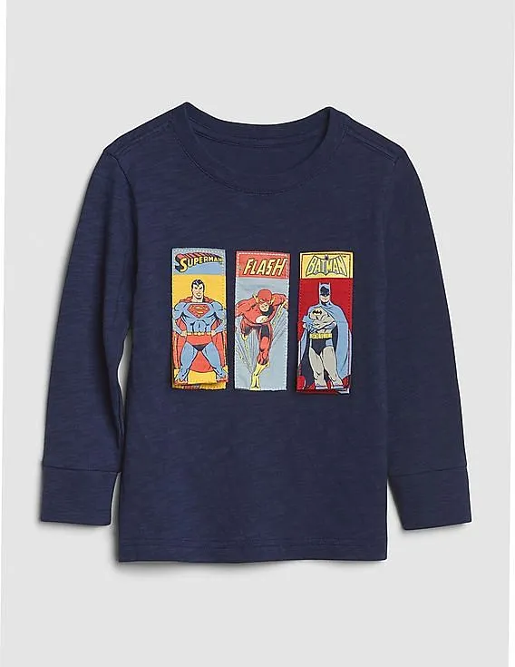 GAP Toddler Boy Blue DC™ Graphic T-Shirt