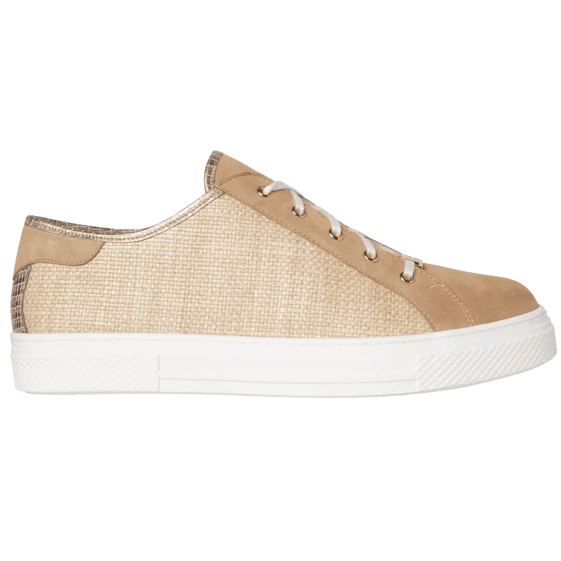 Hassia Bilbao Sneaker Creme/Nature – UK Sizing