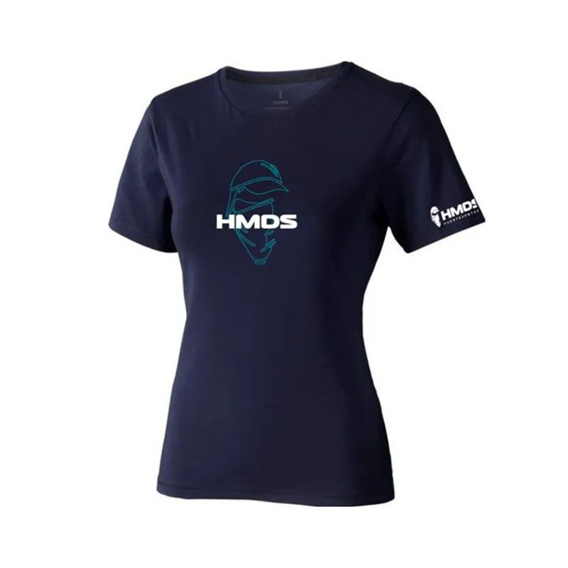 HMDS Women's Navy Blue T-Shirt