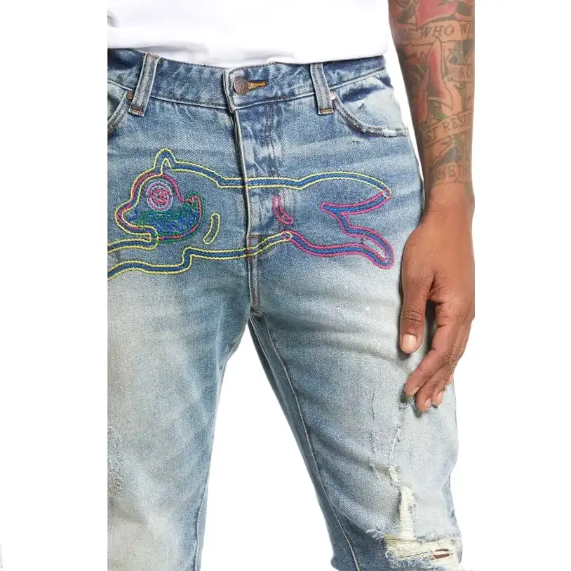 Ice Cream Creme Men's Jean Pant Blue-Multi