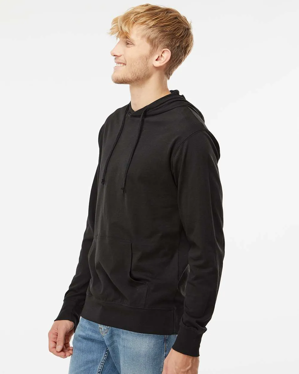 Independent Trading Co. Lightweight Hooded Pullover T-Shirt