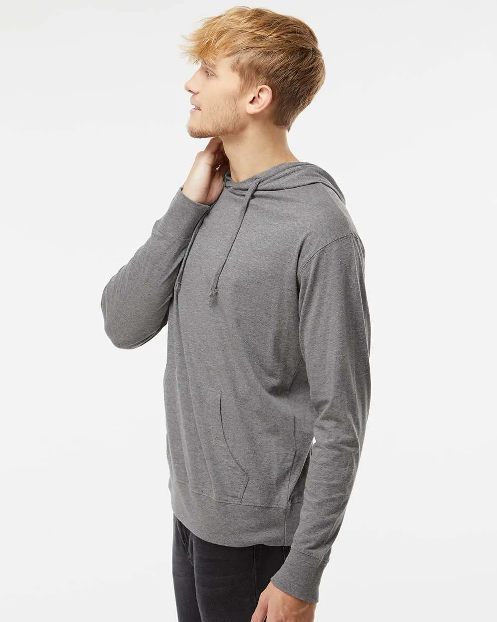 Independent Trading Co. Lightweight Hooded Pullover T-Shirt