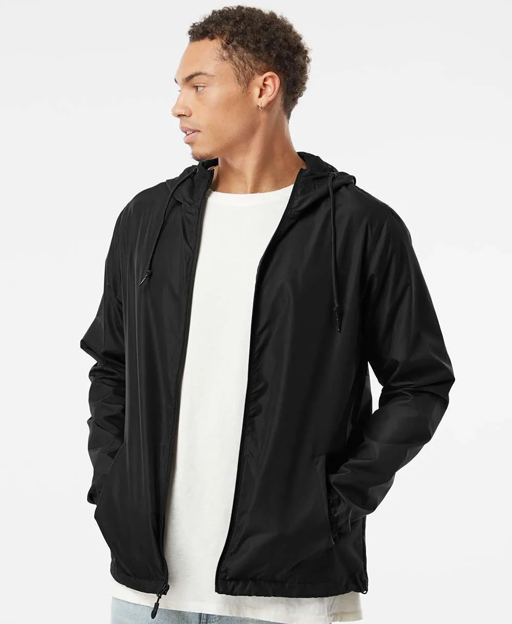 Independent Trading Co. Water-Resistant Lightweight Windbreaker